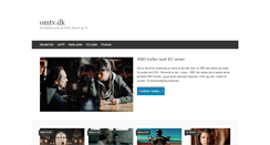 Desktop Screenshot of omtv.dk