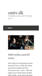 Mobile Screenshot of omtv.dk